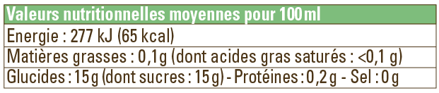 vn nectar poire équitable en france bio