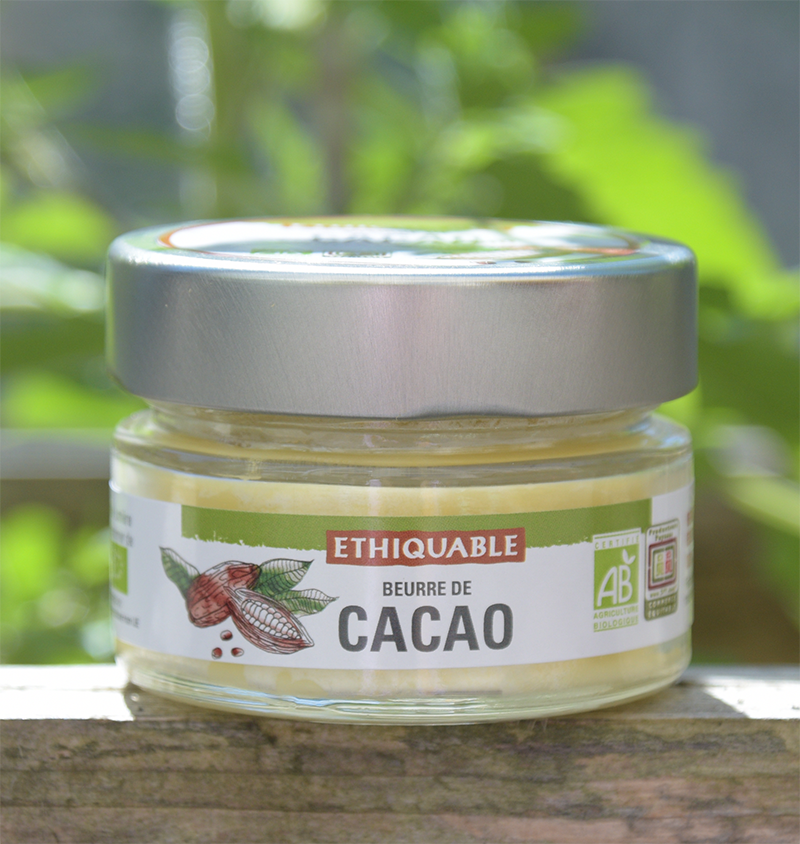 beurre de cacao équitable bio ethiquable
