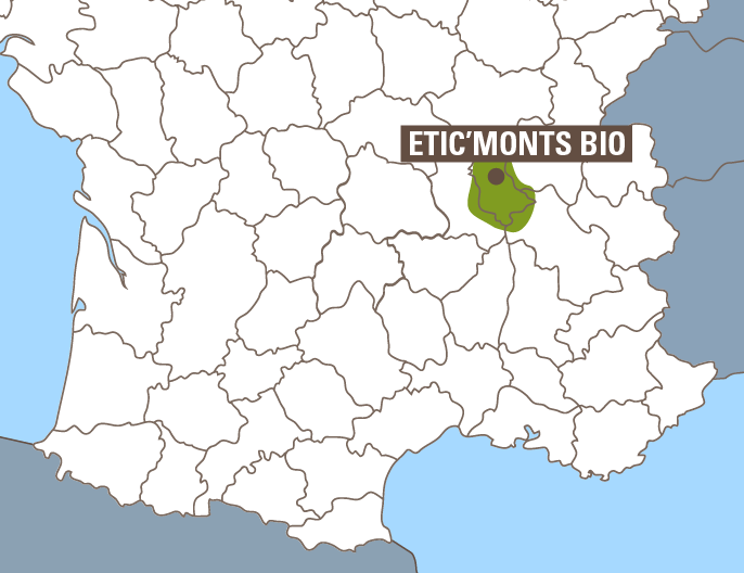 carte Etic'Monts bio