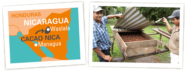 carte nicaragua cacao nica 75%