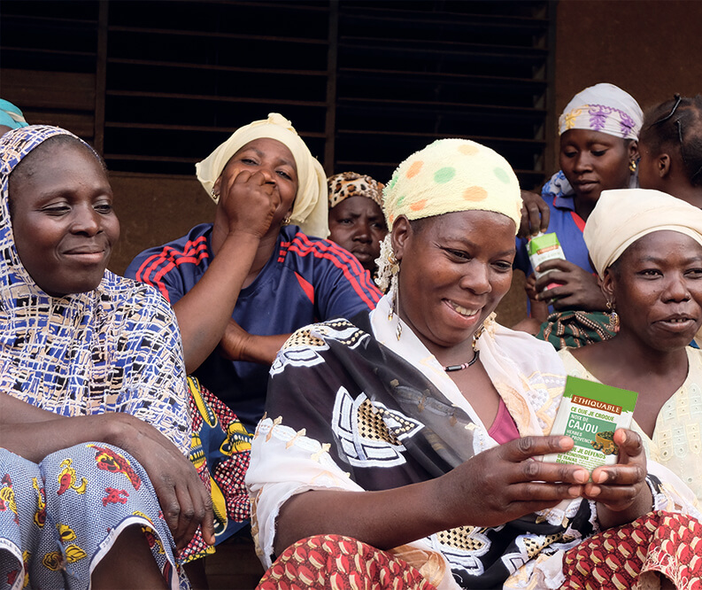 femmes cajou coopake