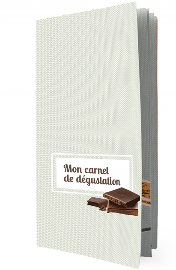 couverture carnet chocolat ethiquable