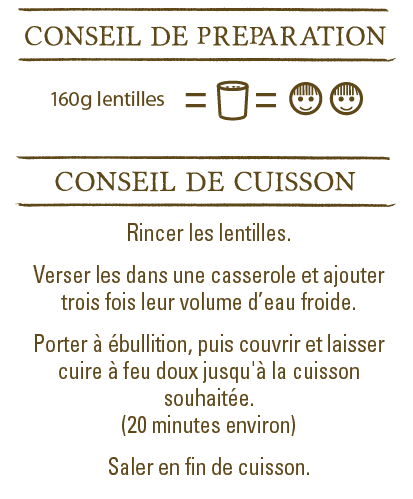 cuisson lentille verte