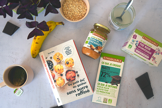 Du petit dej au goûter, sans sucre raffiné, livre de recettes