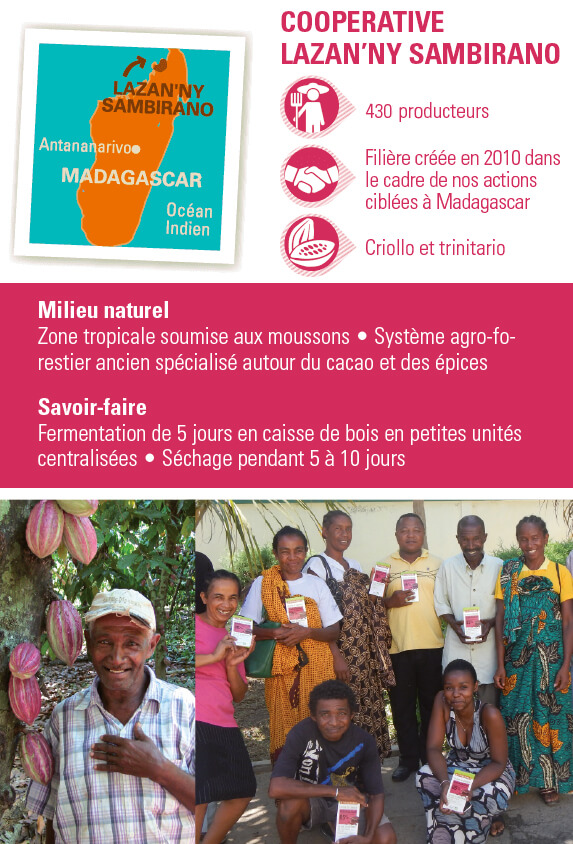 lazan'ny sambirano cacao madagascar ethiquable bio equitable