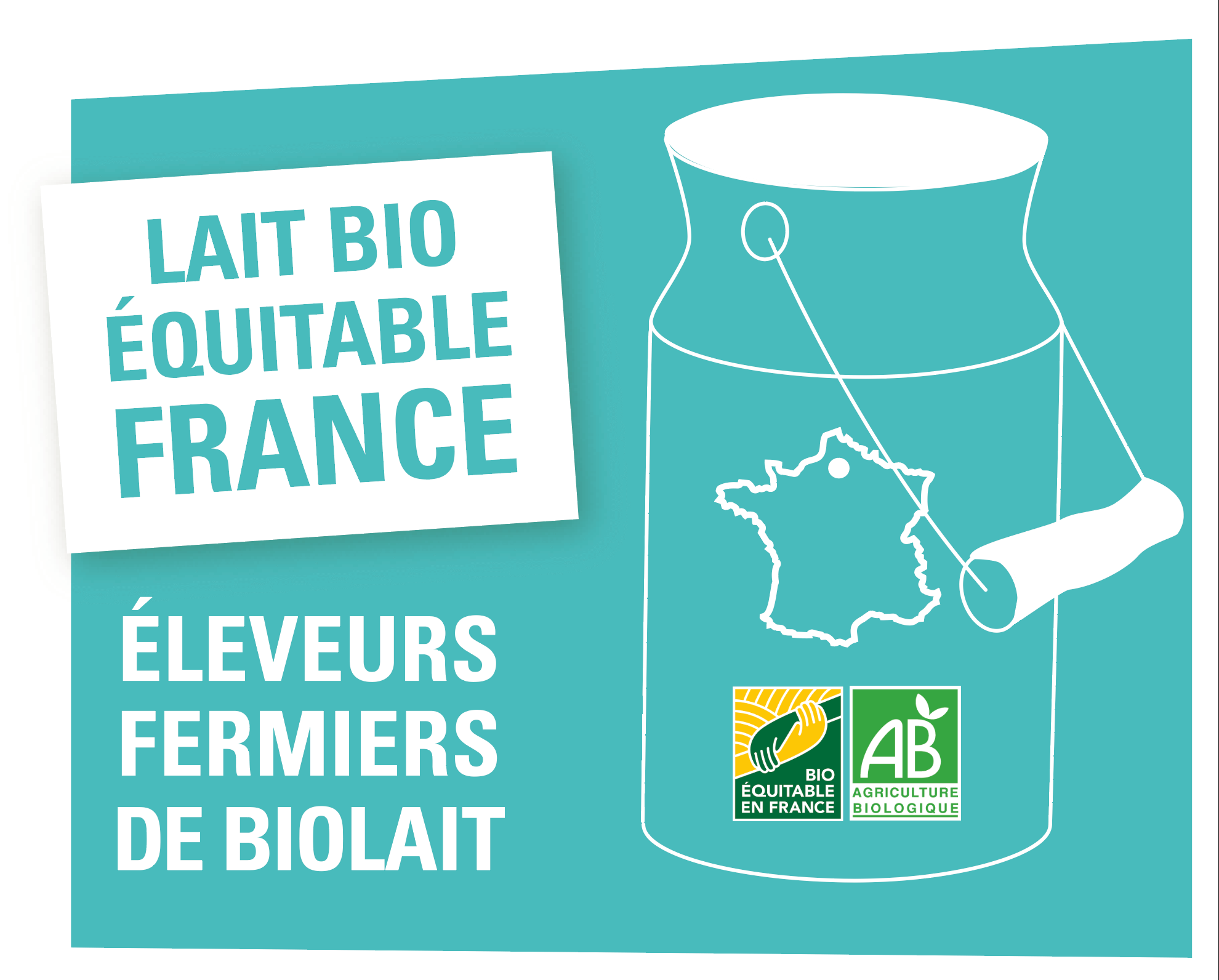 lait bio équitable en france