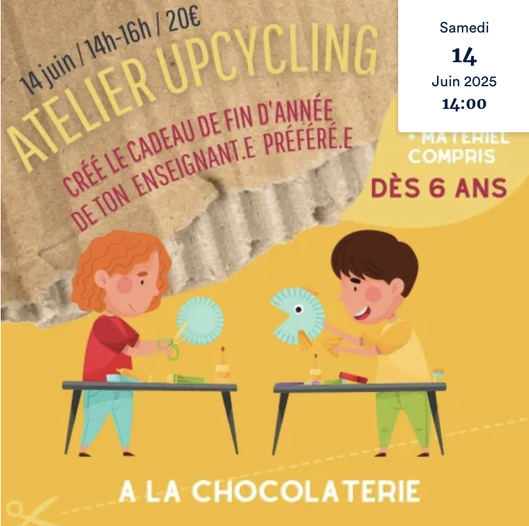 affiche atelier chocolaterie ethiquable