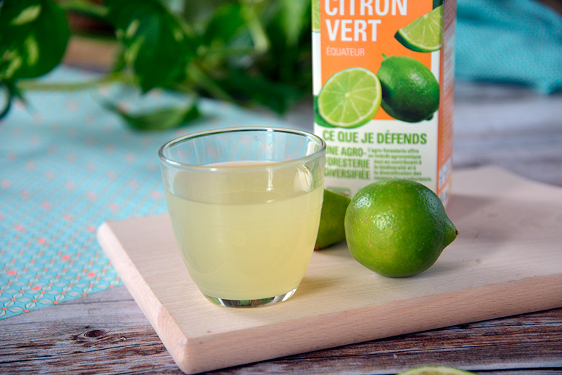 Nectar de citron vert équitable et bio