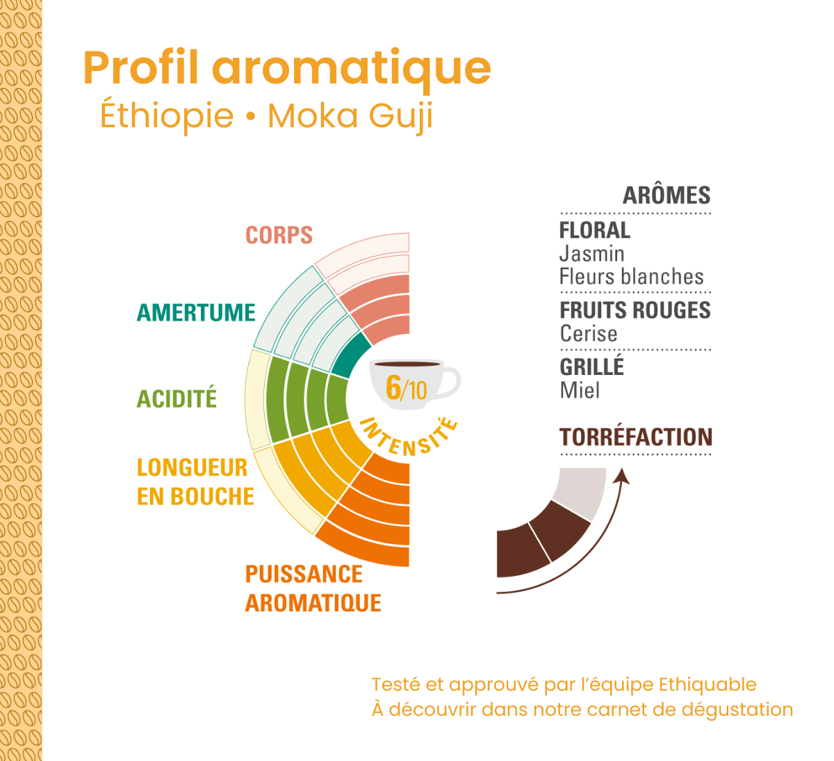 profil aromatique moka Ethiopie moulu arabica equitable bio