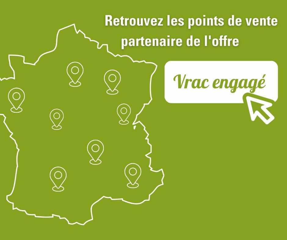 Liste points de vente partenaire vrac engagé Ethiquable