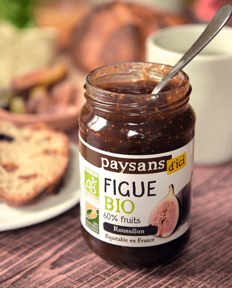 Confiture de Figue Bio - Saveurs&Fruits