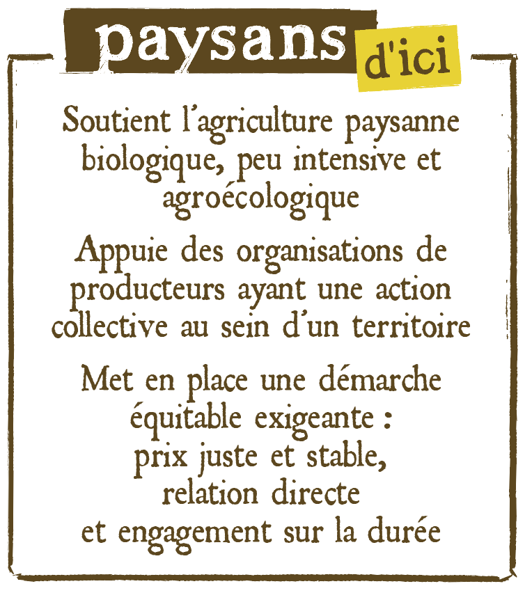 paysans d'ici commerce equitable en france