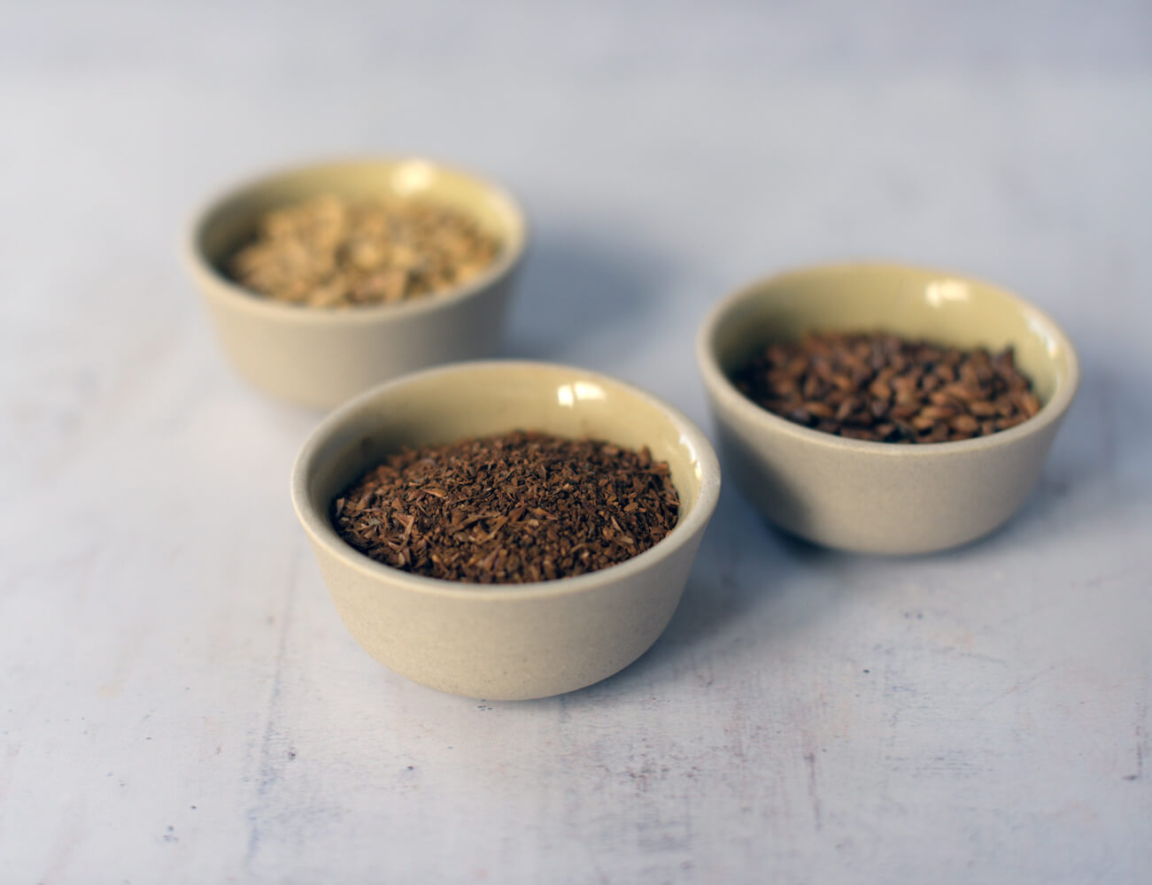 Matières Orge torréfié moulu boisson sans caféine