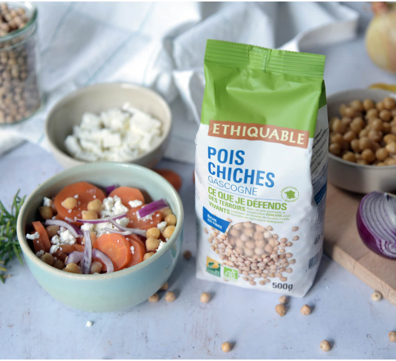 utiliser les pois chiches ethiquable