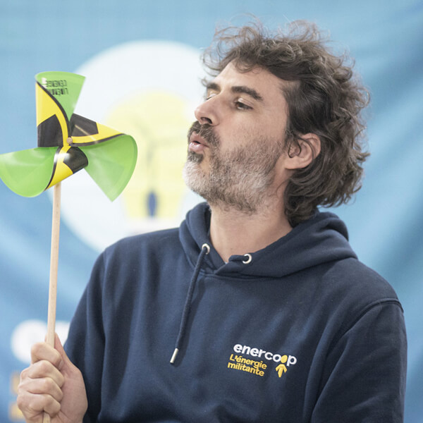 Portrait Loïc Blanc - Enercoop Midi Pyrénnées