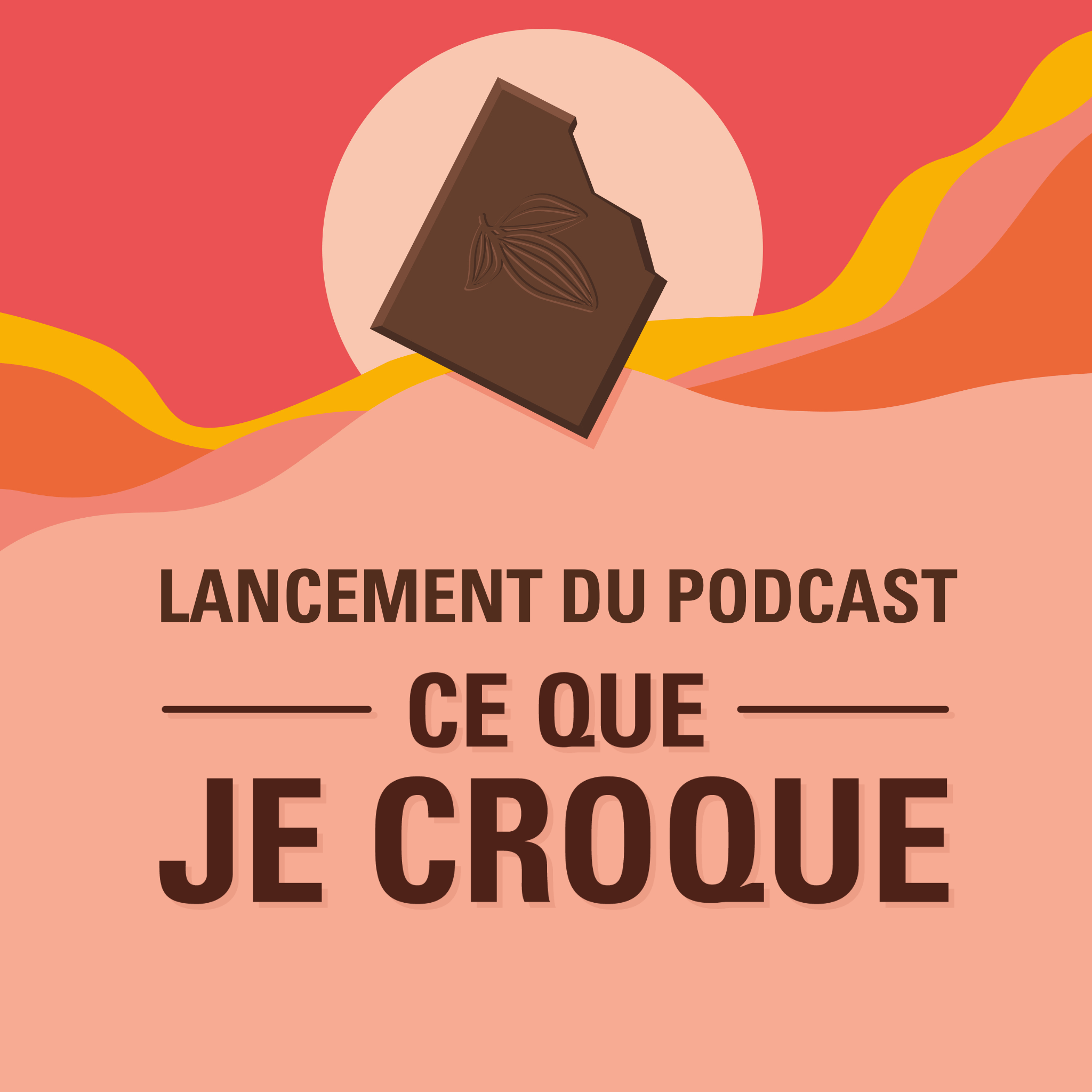 Lancement du podcast Ce Que Je Croque dédié au chocolat et aux cacaos du monde entier