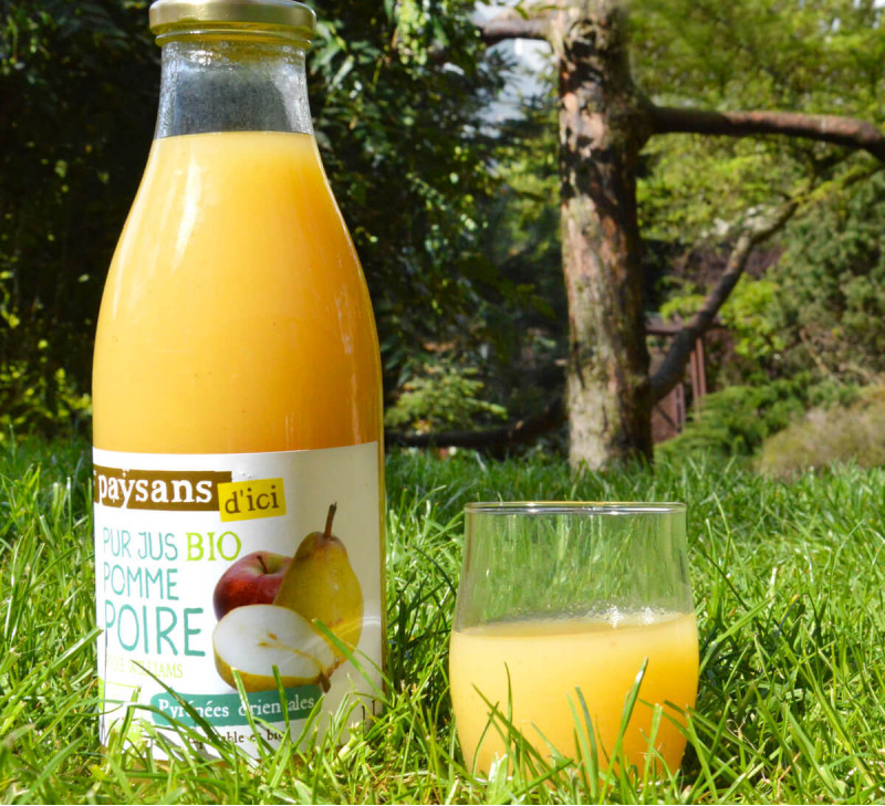 pur-jus-de-pomme-poire-france-equitable-bio paysans d'ici