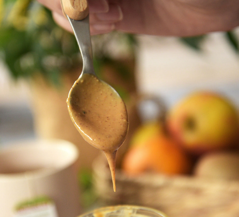 cuillère puree cacahuete noisette amande cajou bio equitable ethiquable