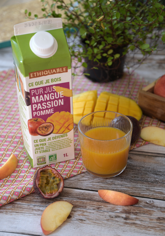 pur jus mangue passion ethiquable équitable bio