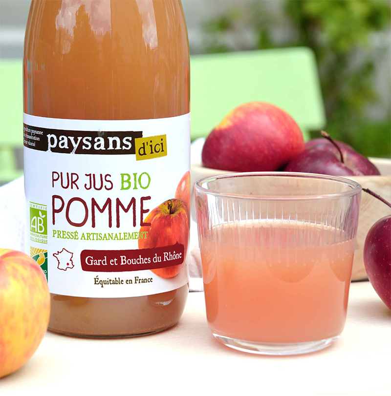 Pur jus de Pomme - Paysans d'ici