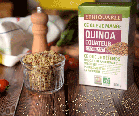 Ethiquable quinoa équateur cuisson