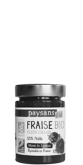 confiture paysans d'ici fraise bio equitable 