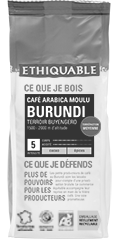 arabica café moulu Burundi ethiquable bio equitable