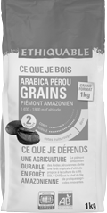 çafé arabica Pérou Grain 1kg ethiquable bio commerce équitableff