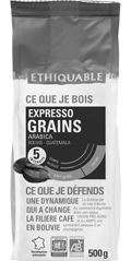 arabica café grain expresso ethiquable bio equitable