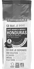 café arabica honduras moulu ethiquable bio équitable