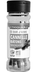 cannelle bâtons bio équitable ethiquable