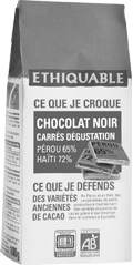 carré noir dégustation ethiquable-equitable-bio