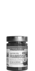 confiture framboise ethiquable bio equitable france monts du lyonnais