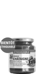 crème de châtaigne Aveyron ethiquable équitable bio france 