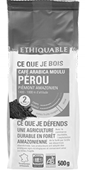 arabica café moulu 250g Pérou ethiquable bio equitable