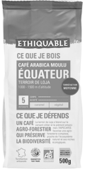 arabica café moulu Equateur ethiquable bio equitable