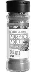 noix de musacde moulue bio équitable ethiquable