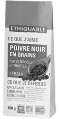 pivre noir en grains ethiquable bio équitable