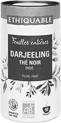 thé vrac noir darjeeling ethquable équitable bio