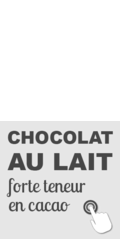 chocolat au lait forte teneur en cacao