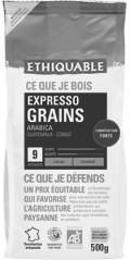 arabica café grain expresso ethiquable bio equitable