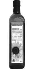 Huile de tournesol France équitable et bio