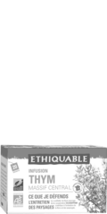 Infusion Thym de France équitable et bio