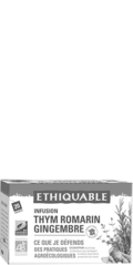 Infusion Thym, Romarin, Menthe et Gingembre