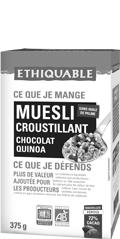 muesli chocolat bio équitable ethiquable