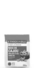 noix de cajou sans sel ethiquable équitable bio