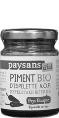 Piment d'espelette AOP commerce équitable bio - Paysans d'ici