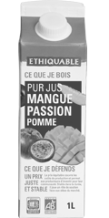 pur jus mangue passion ethiquable équitable bio