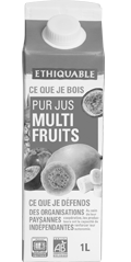 pur jus multifruits ethiquable Madagascar équitable bio