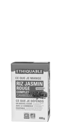 Riz Jasmin rouge Cambodge équitable & bio ethiquable